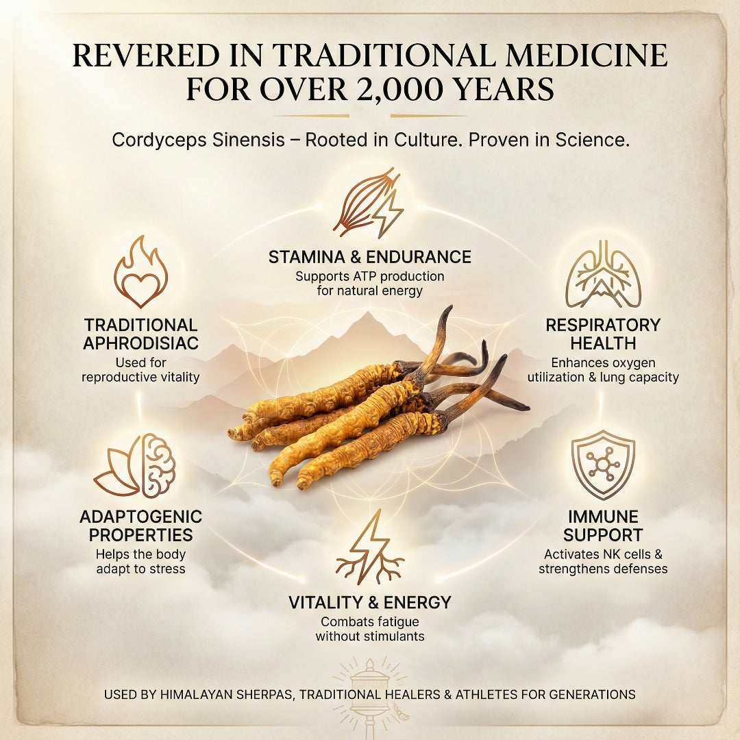 The Himalayan Origins of Cordyceps: History And Myth And Modern Science