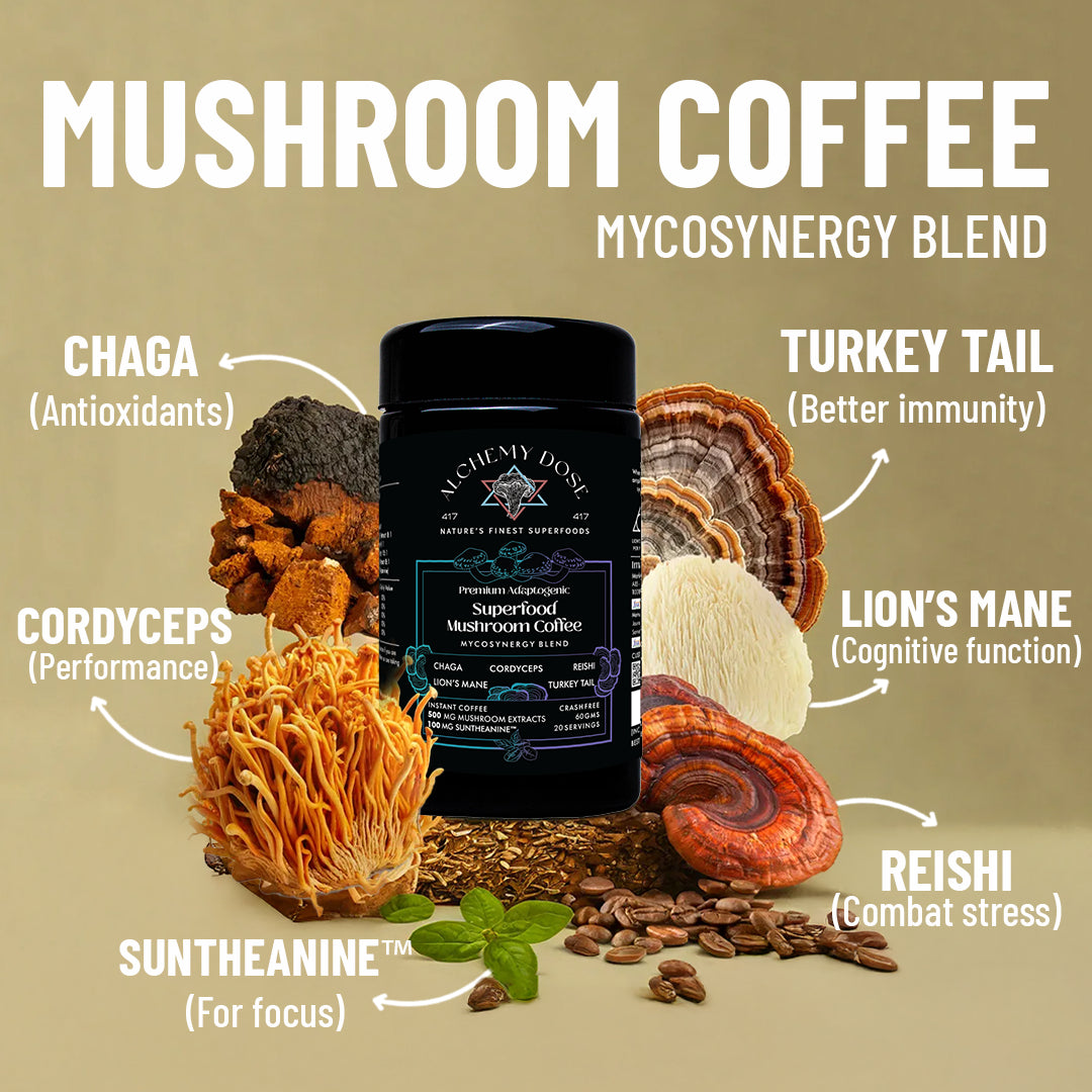 Mushroom Coffee Mycosynergy Blend With Suntheanine™