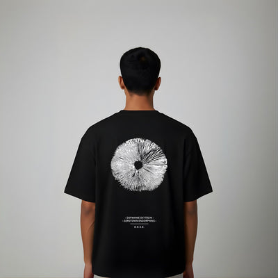 Real Magic-Mushroom (Psilocybin) Spore Print T-Shirt